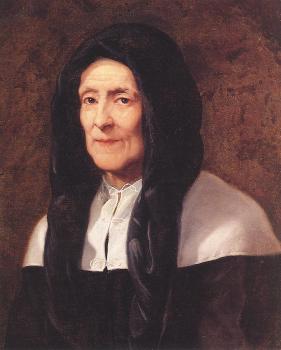皮埃爾 保羅 皮熱 Portrait of the Artist's Mother